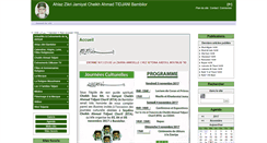 Desktop Screenshot of ahlazzikri-bambilor.org